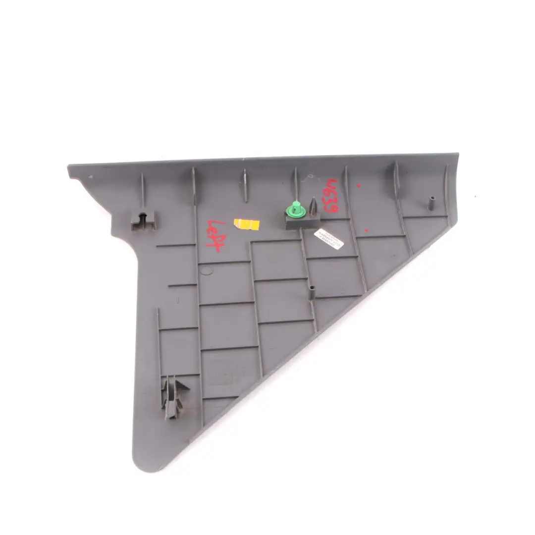 Tapizado Interior Pilar A Izquierda Gris Inferior para Mercedes Vito W639 con número de pieza A6396929800 Mercedes Vito W639 Tapizado Interior Pilar A Izquierda Gris Inferior - SKU A6396929800 - Número de pieza A6396929800