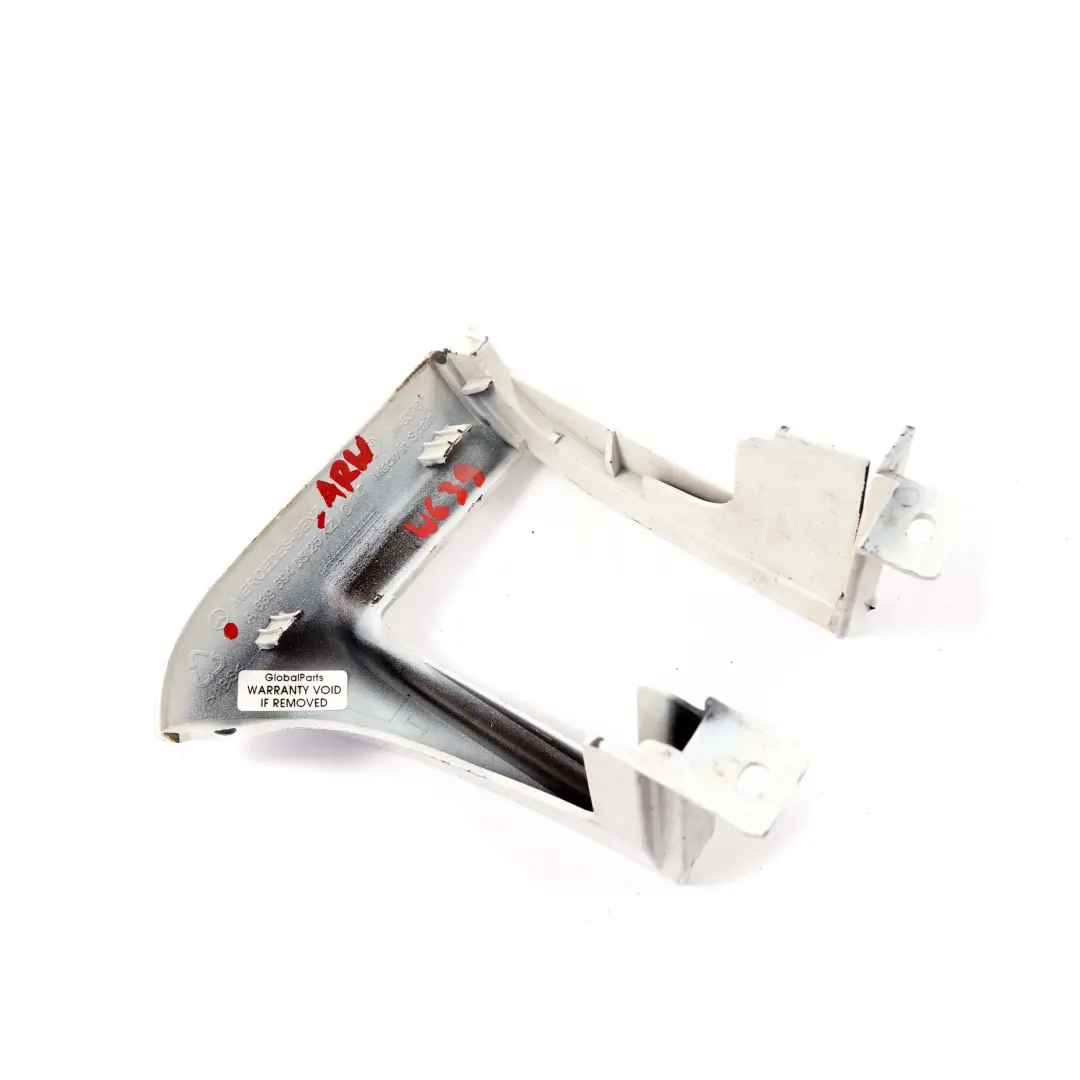  Modanatura Paraurti Posteriore Mercedes W639 Posteriore Sinistro Bianco Artico - SKU A6396940525-ARW - Numero di parte A6396940525