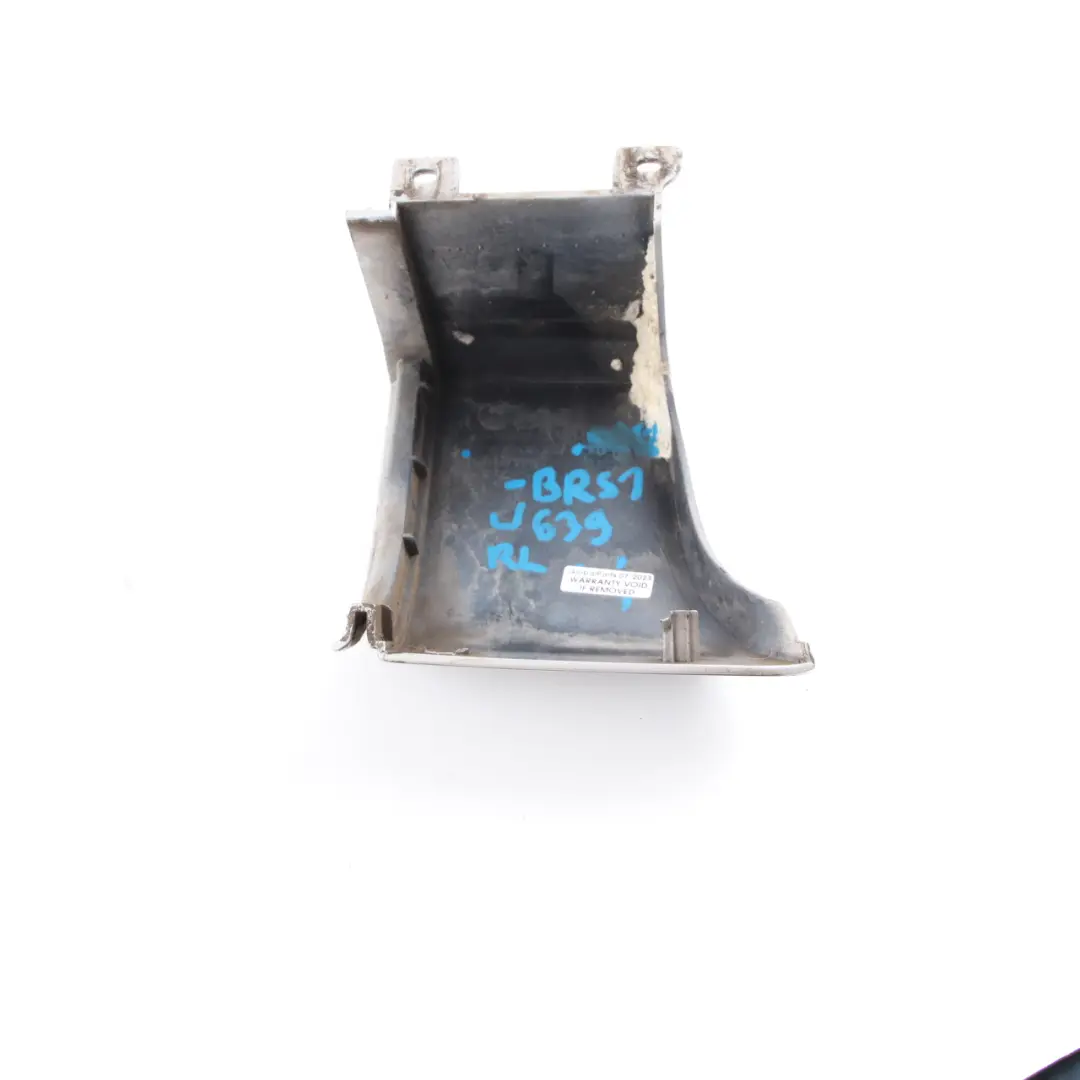 Bumper Corner Edge Left N/S Trim Brilliant Silver 9744 to Mercedes Vito W639 Rear with Part number A6396940725 Mercedes Vito W639 Rear Bumper Corner Edge Left N/S Trim Brilliant Silver 9744 - SKU A6396940725-BRS1 - Part number A6396940725