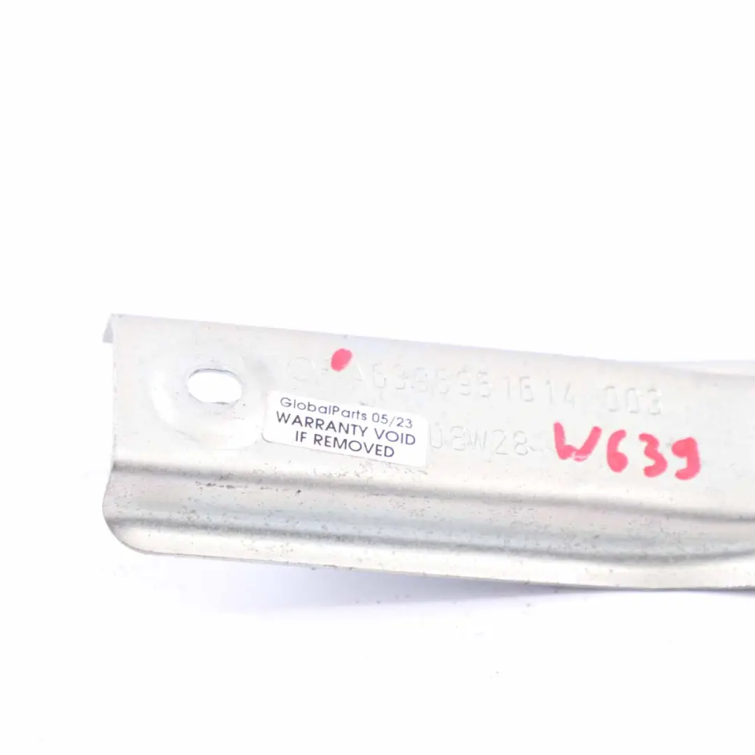 Mercedes Vito Viano W639 Headliner Bracket Left N/S Roof Mount - SKU A6396951614 - Part number A6396951614