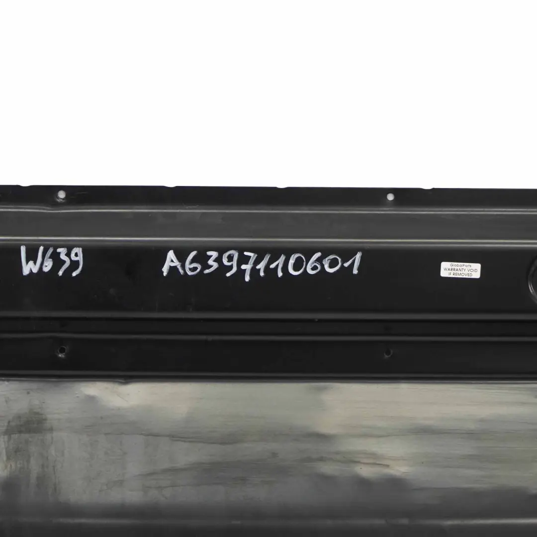 Mercedes Vito W639 Partition Panel Rear Divider Lower Covering - SKU A6397110601 - Part number A6397110601