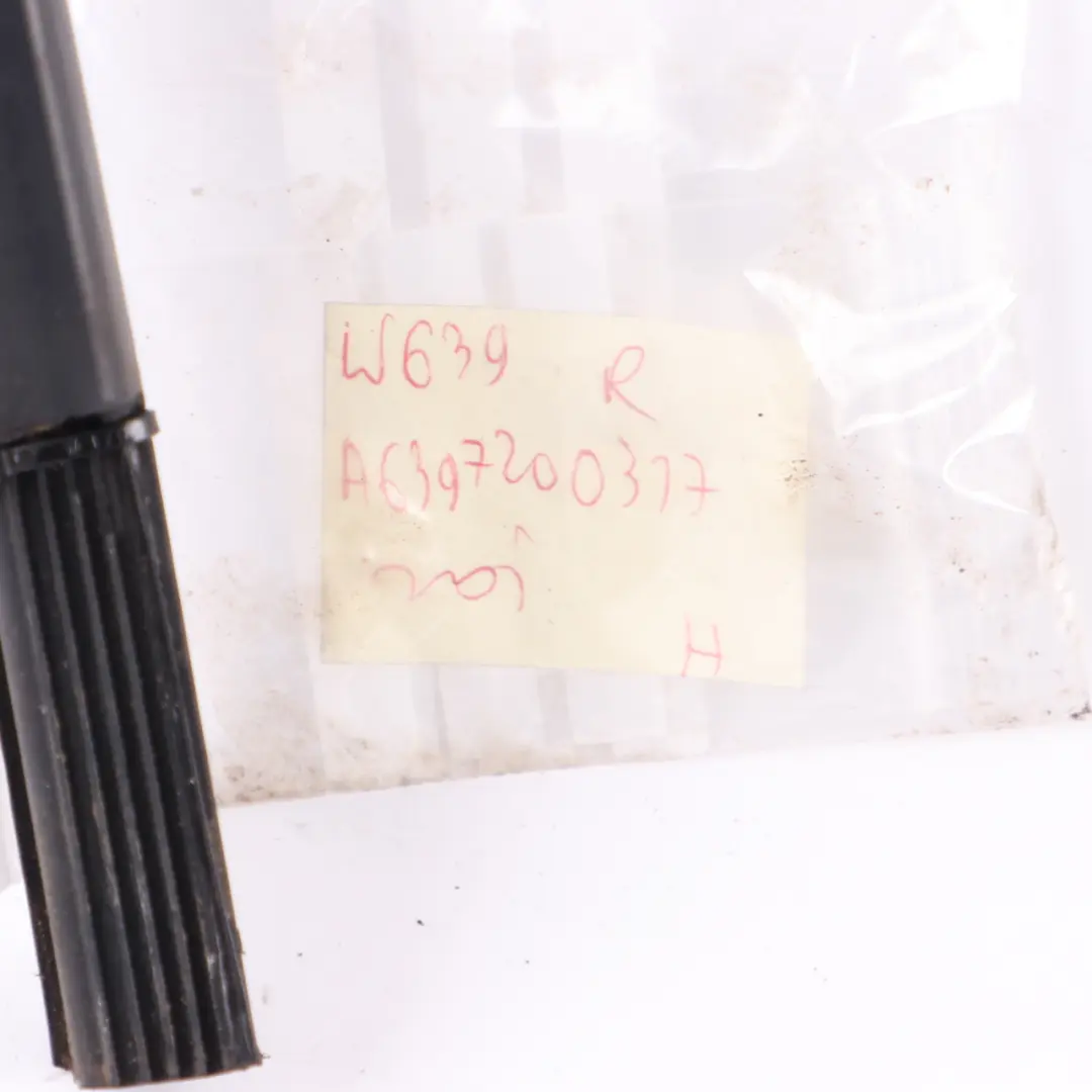  Rail Mercedes W639 Front Door Right O/S Window Guide Rail Sealing - SKU A6397200317 - Part number A6397200317