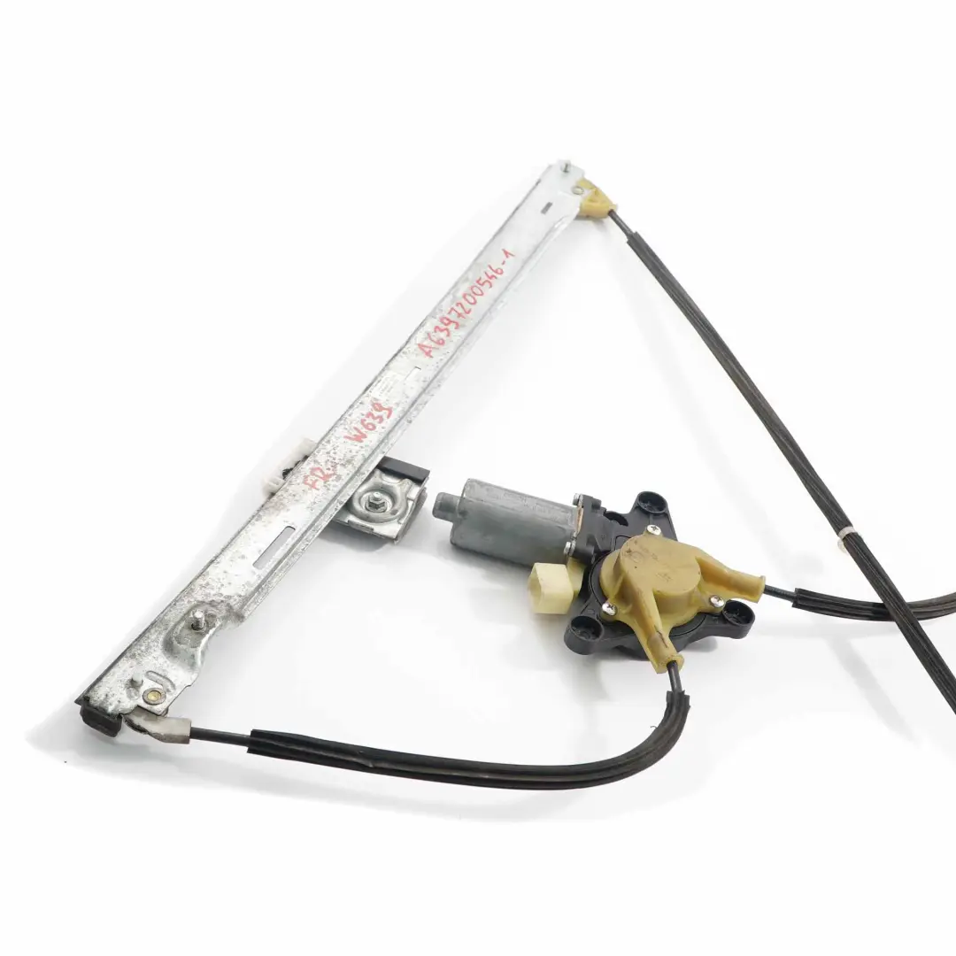 Mercedes Vito W639 Motore Alzacristalli Elettrici Porta Anteriore Destra - SKU A6397200546-1 - Numero di parte A6397200546
