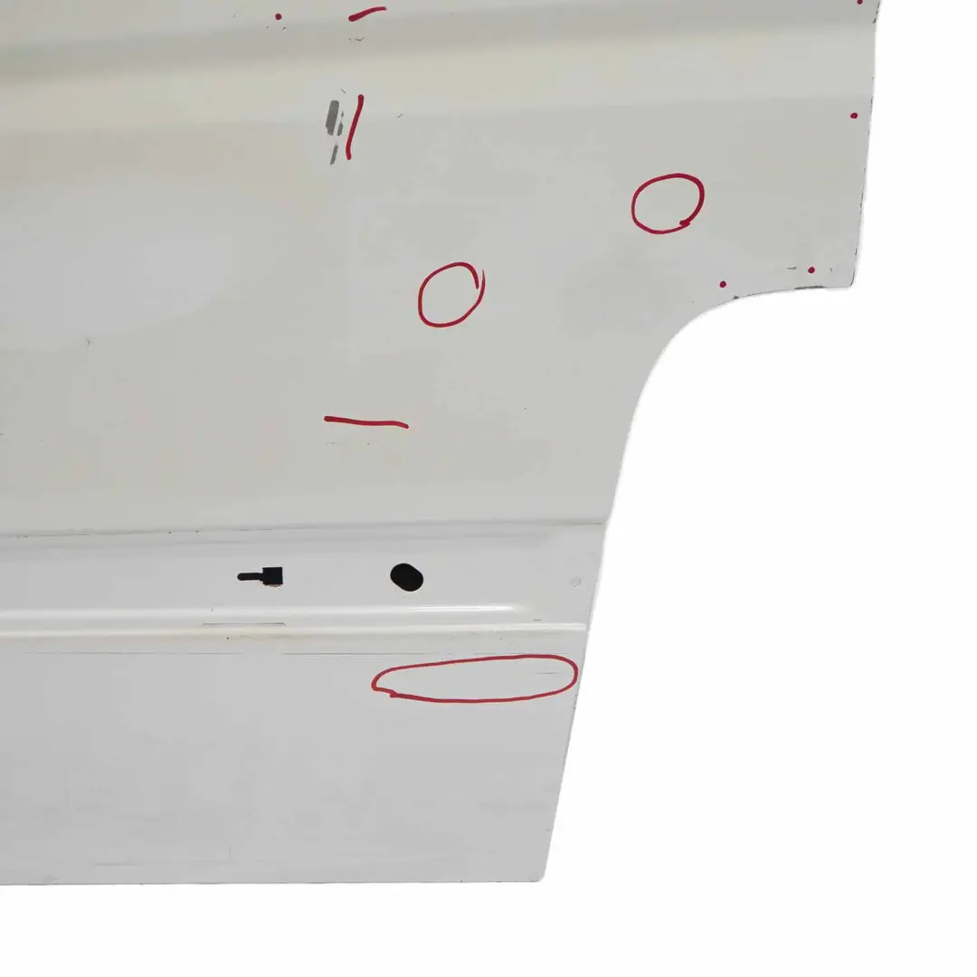 Mercedes Vito W639 Panneau de porte avant gauche Blanc Arctique - 9147 - SKU A6397201005-ARW4 - Numéro de pièce A6397201005