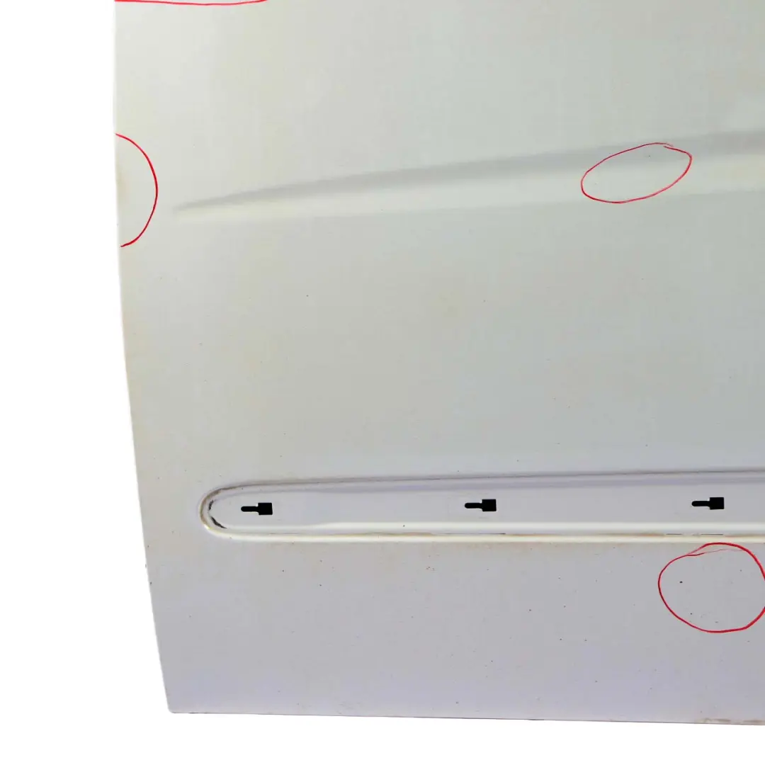 Door Front Left Panel Shell N/S Arctic White - 9147 to Mercedes Vito W639 with Part number A6397201005 Mercedes Vito W639 Door Front Left Panel Shell N/S Arctic White - 9147 - SKU A6397201005-ARW - Part number A6397201005