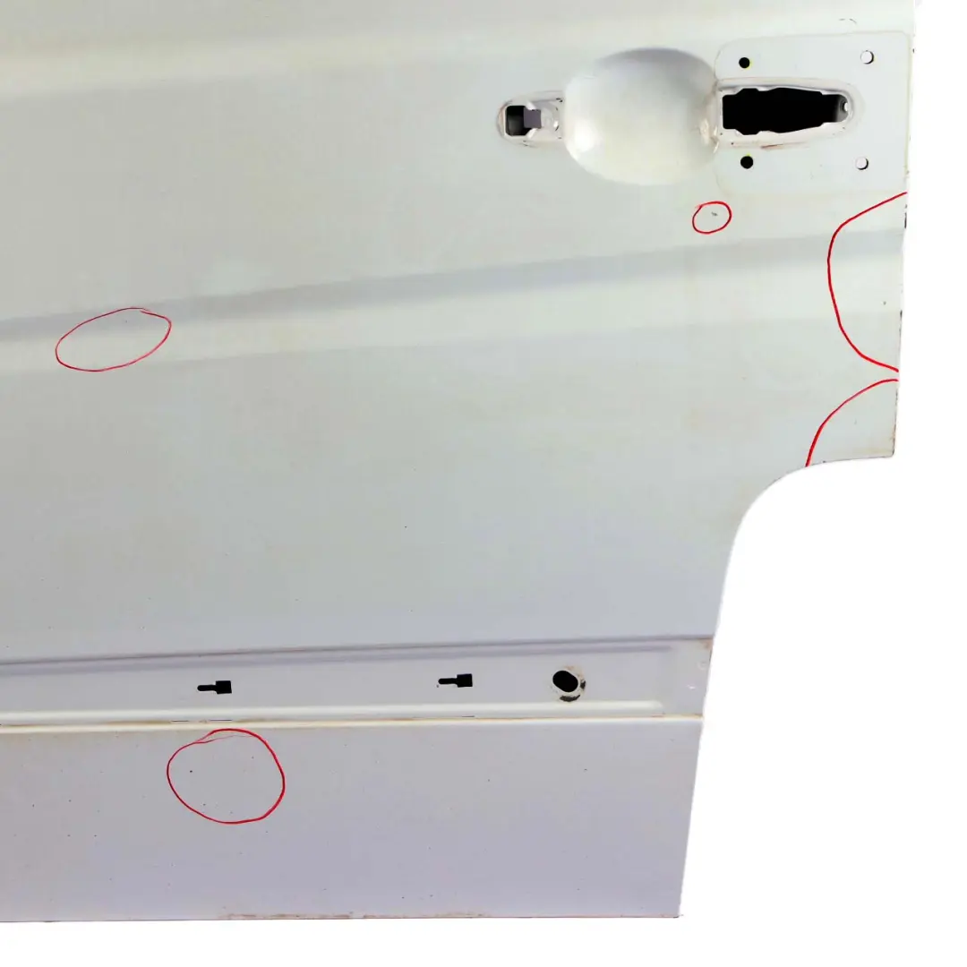Mercedes Vito W639 Door Front Left Panel Shell N/S Arctic White - 9147 - SKU A6397201005-ARW - Part number A6397201005