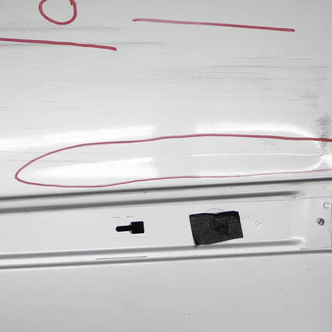 Mercedes Vito W639 Door Front Left Panel Shell N/S Brilliant Silver - 9744 - SKU A6397201005-BRS - Part number A6397201005