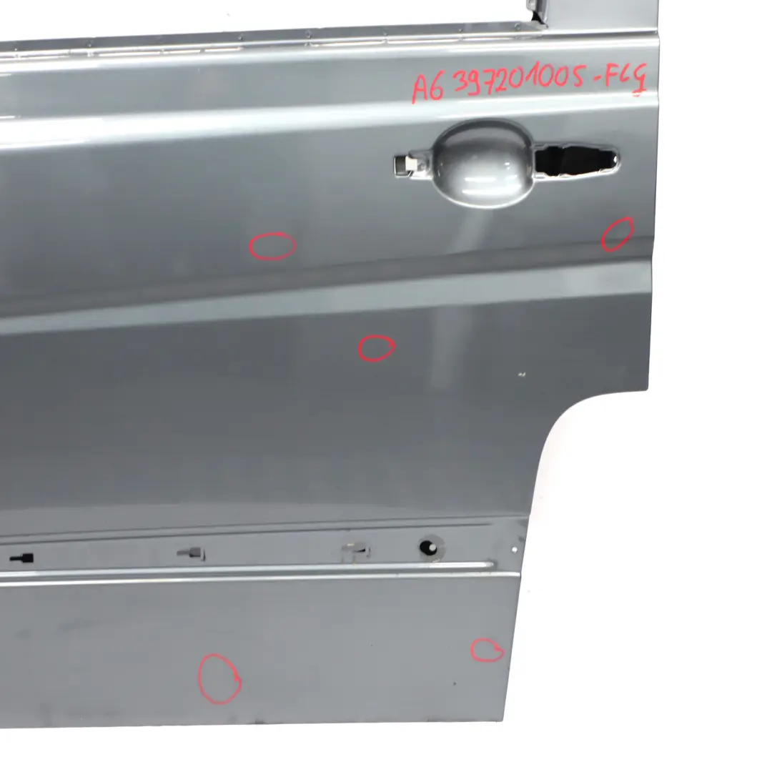 Mercedes Vito W639 Porta anteriore sinistra Flint Grey metallizzato - 368 - SKU A6397201005-FLG - Numero di parte A6397201005