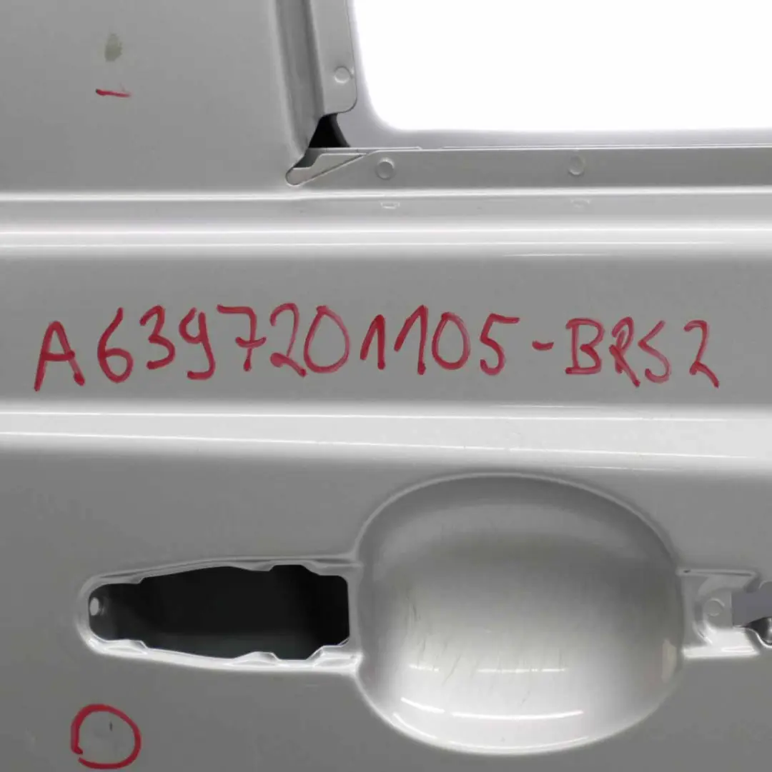 Mercedes Vito W639 Pannello Copertura Anteriore Destro Brilliant Silver - 9744 - SKU A6397201105-BRS2 - Numero di parte A6397201105