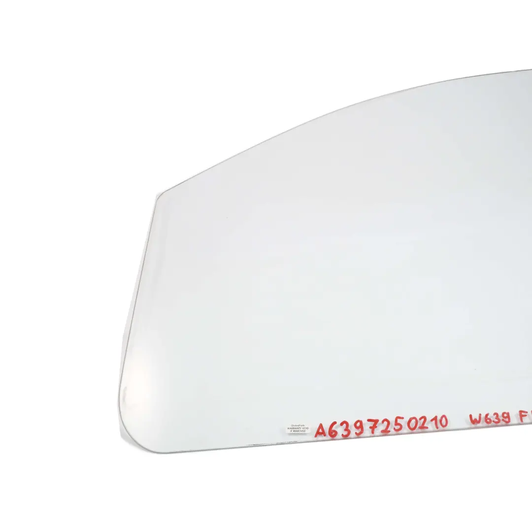 Mercedes Vito W639 Cristal Puerta Delantera Izquierda Verde AS2 - SKU A6397250210 - Número de pieza A6397250210