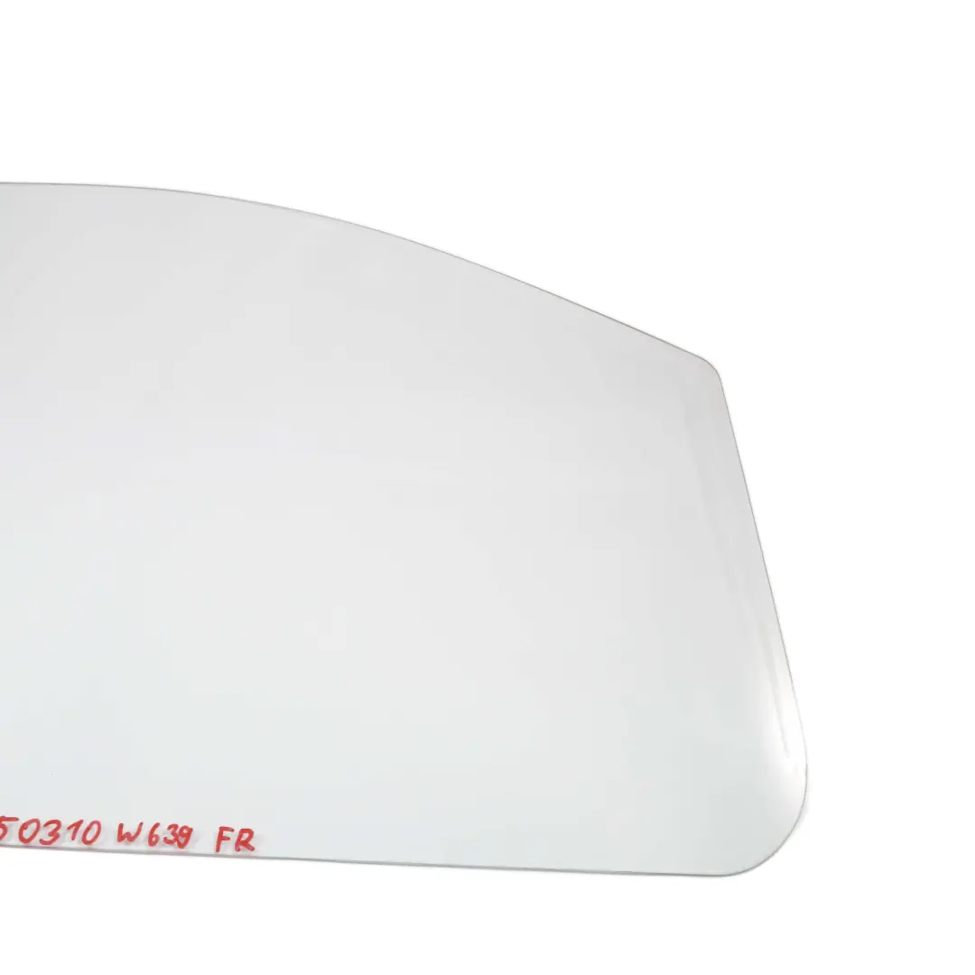 Mercedes Vito W639 Window Glass Door Front Right O/S Green AS2 - SKU A6397250310 - Part number A6397250310