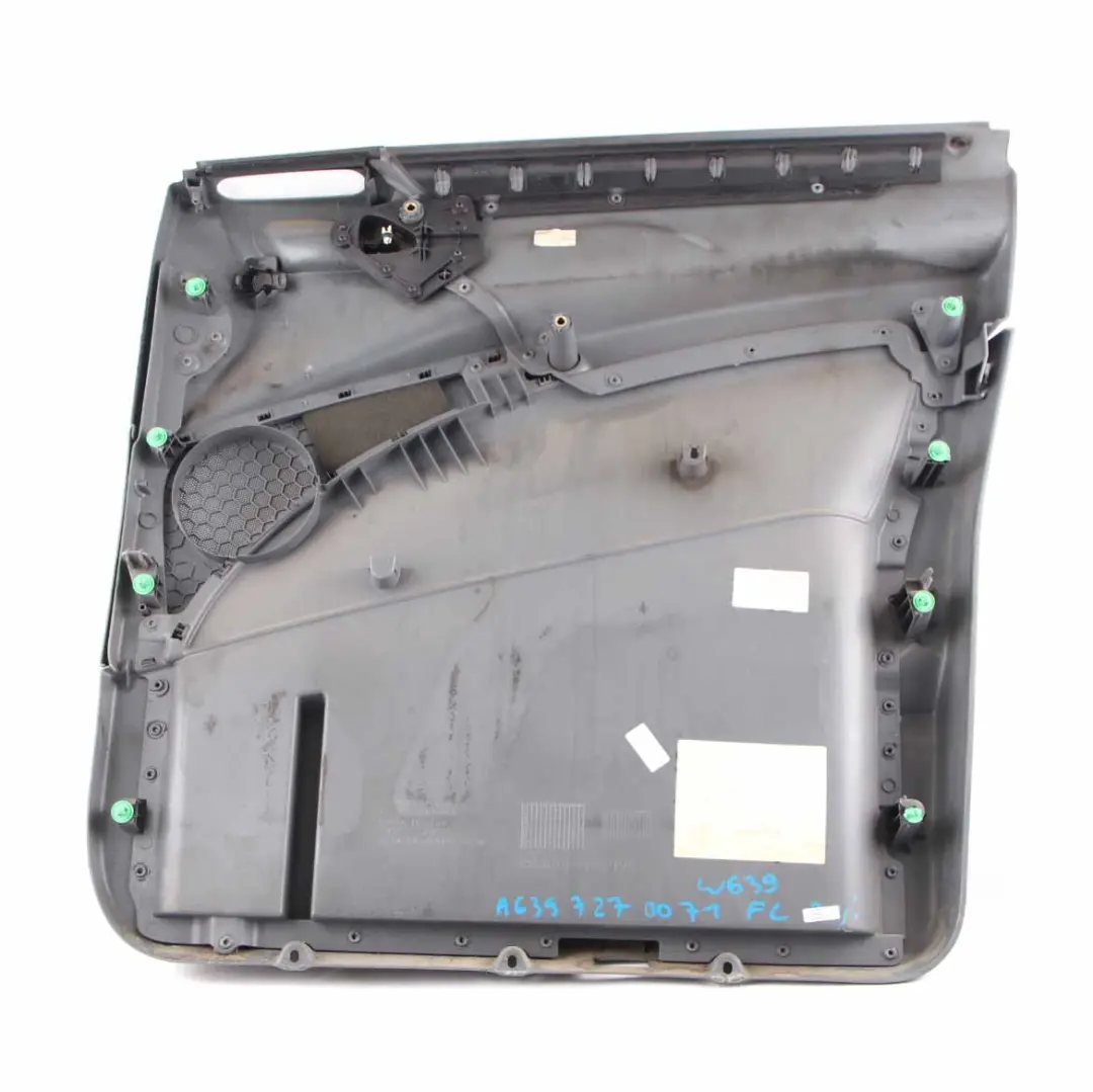 Mercedes Vito W639 Tarjeta de Puerta Delantera Izquierda Embellecedor Antracita - SKU A6397270071 - Número de pieza A6397270071
