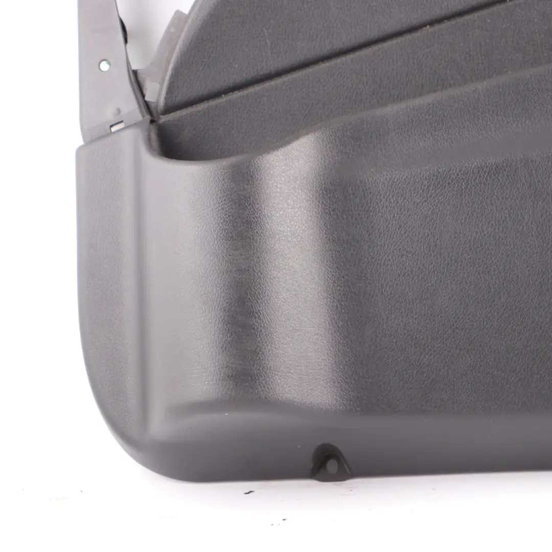 Panneau d'habillage de carte porte avant droite noir pour Mercedes Vito W639 à propos du numéro de pièce A6397270171 Mercedes Vito W639 Panneau d'habillage de carte porte avant droite noir - SKU A6397270171-2 - Numéro de pièce A6397270171