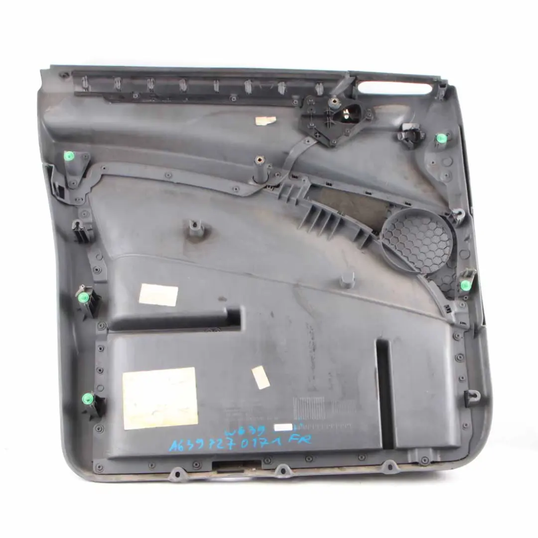 Mercedes Vito W639 Door Card Front Right O/S Trim Panel Covering Grey - SKU A6397270171 - Part number A6397270171