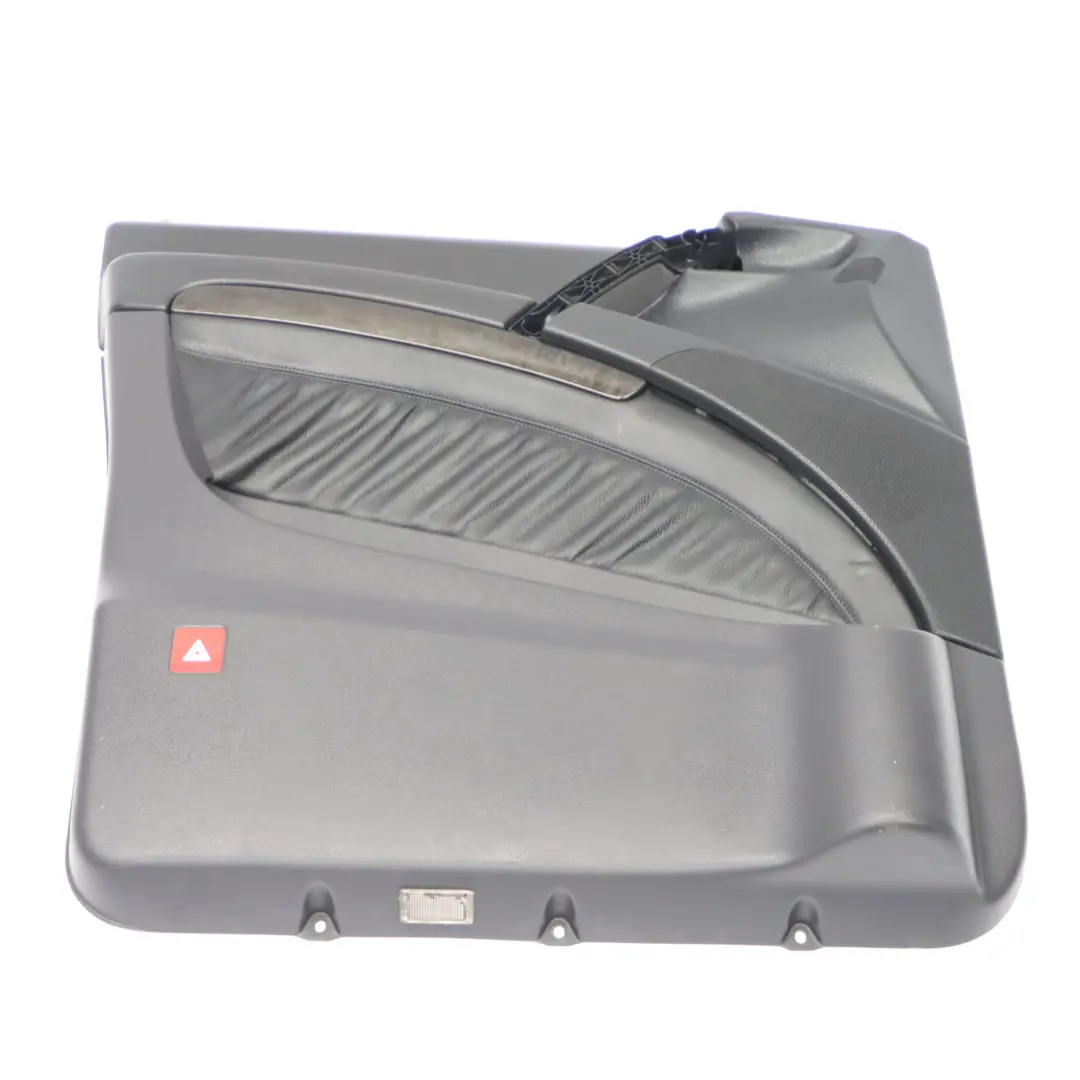 Tarjeta Puerta Delantera Izquierda Revestimiento Cuero Negro para Mercedes Vito W639 con número de pieza A6397271271 Mercedes Vito W639 Tarjeta Puerta Delantera Izquierda Revestimiento Cuero Negro - SKU A6397271271 - Número de pieza A6397271271