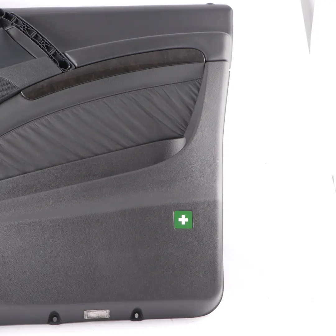 Mercedes Vito W639 Carte de Porte Avant Droite Habillage de Panneau Cuir Noir - SKU A6397271371 - Numéro de pièce A6397271371