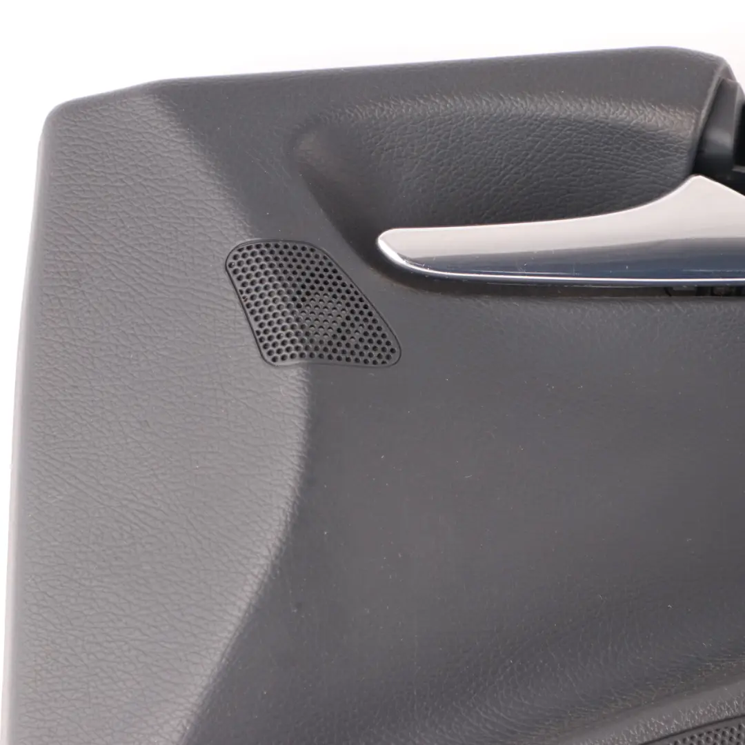 Mercedes Vito W639 Scheda Porta Anteriore Destra Rivestimento Pelle Nera - SKU A6397271371 - Numero di parte A6397271371