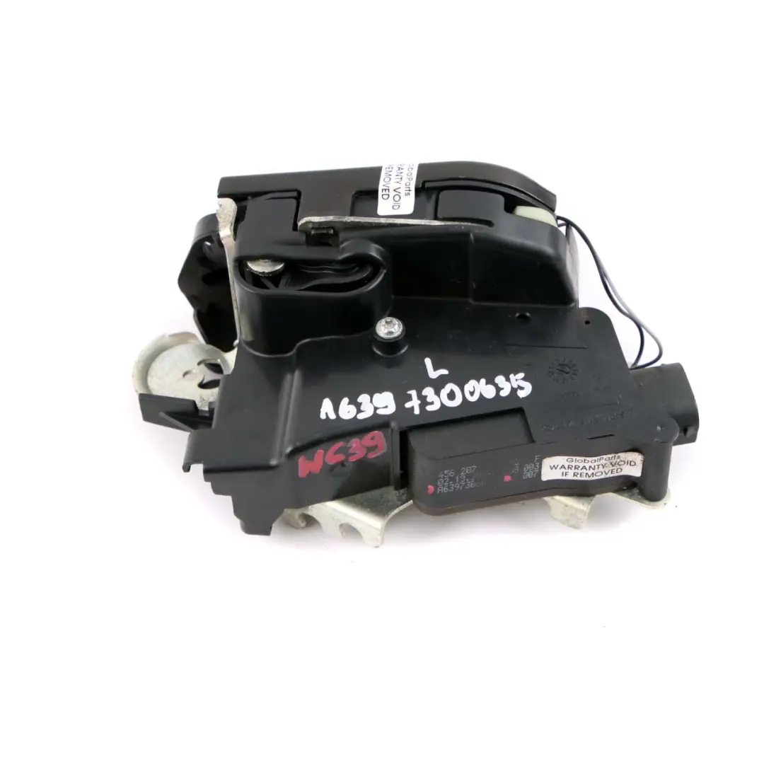 Mercedes W639 Schieben Tür Schloss Betätiger Mechanismus Hinten Links - SKU A6397300635 - Teilenummer A6397300635