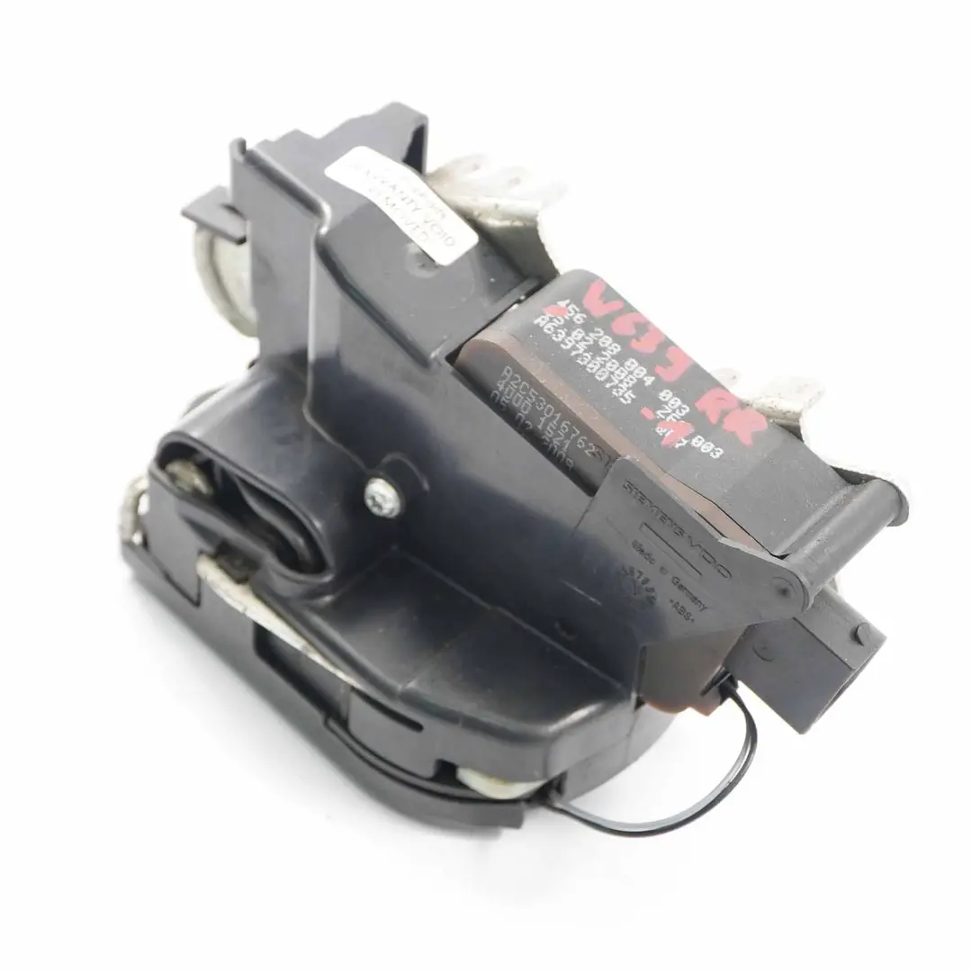 Mercedes W639 Sliding Door Lock Actuator Mechanism Rear Right O/S - SKU A6397300735-1 - Part number A6397300735