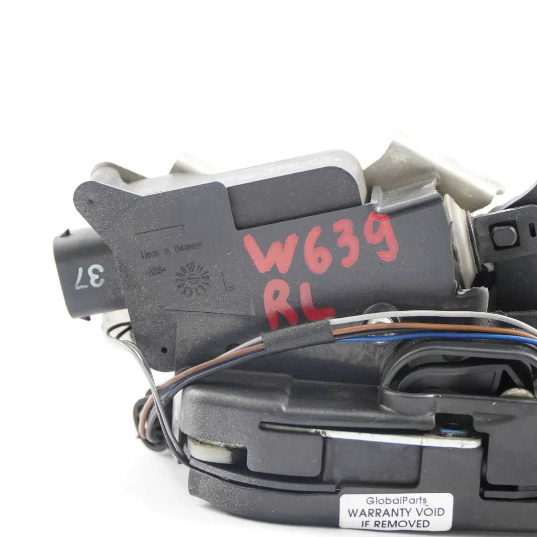 Mercedes W639 Sliding Door Lock Actuator Mechanism Rear Left N/S - SKU A6397300835 - Part number A6397300835