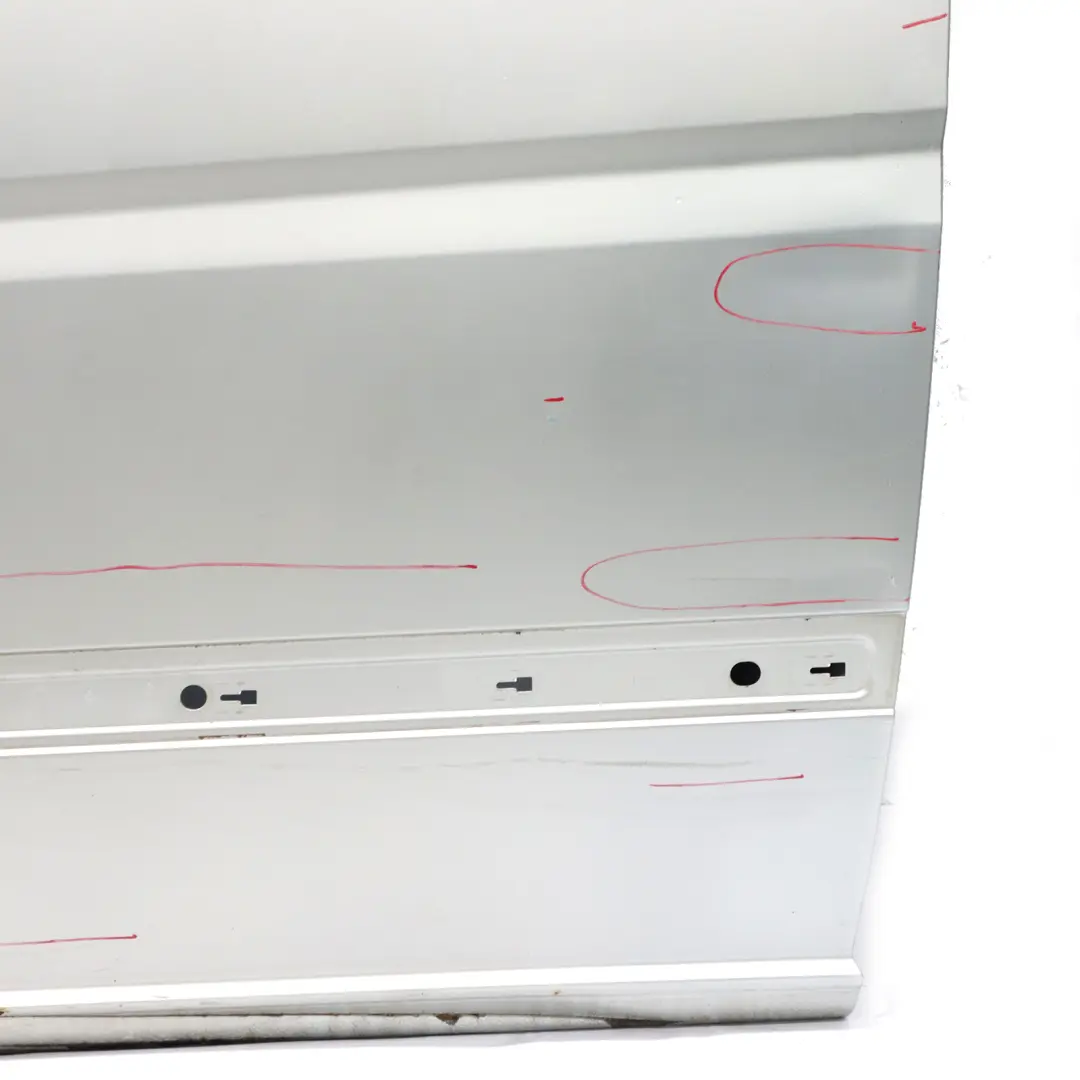 Mercedes Vito Viano W639 Sliding Door Side Rear Left N/S Brilliant Silver 9744 - SKU A6397301505-BRS - Part number A6397301505