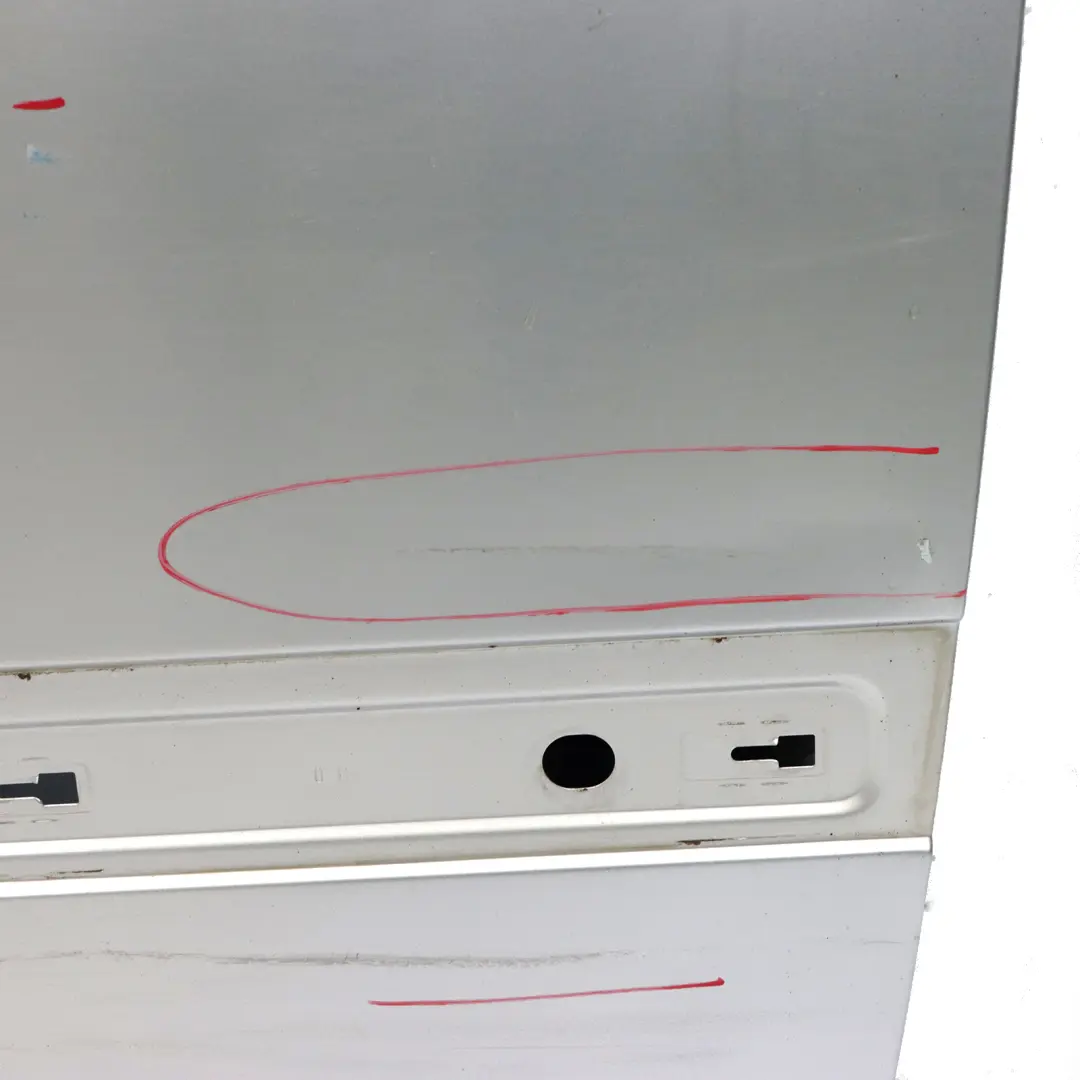 Mercedes Vito Viano W639 Sliding Door Side Rear Left N/S Brilliant Silver 9744 - SKU A6397301505-BRS - Part number A6397301505