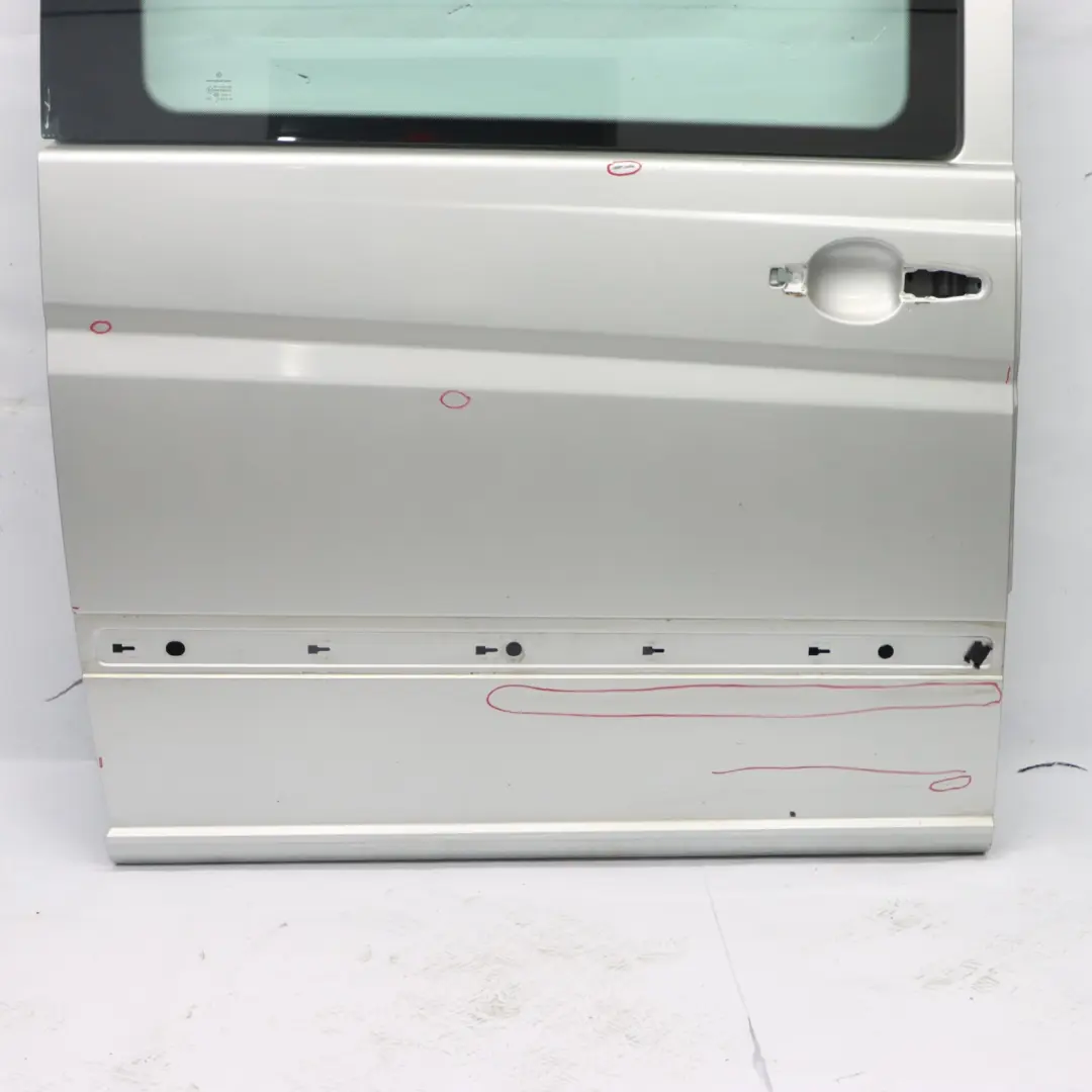 Mercedes Vito Viano W639 Sliding Door Side Rear Right O/S Brilliant Silver 9744 - SKU A6397301605-BRS - Part number A6397301605