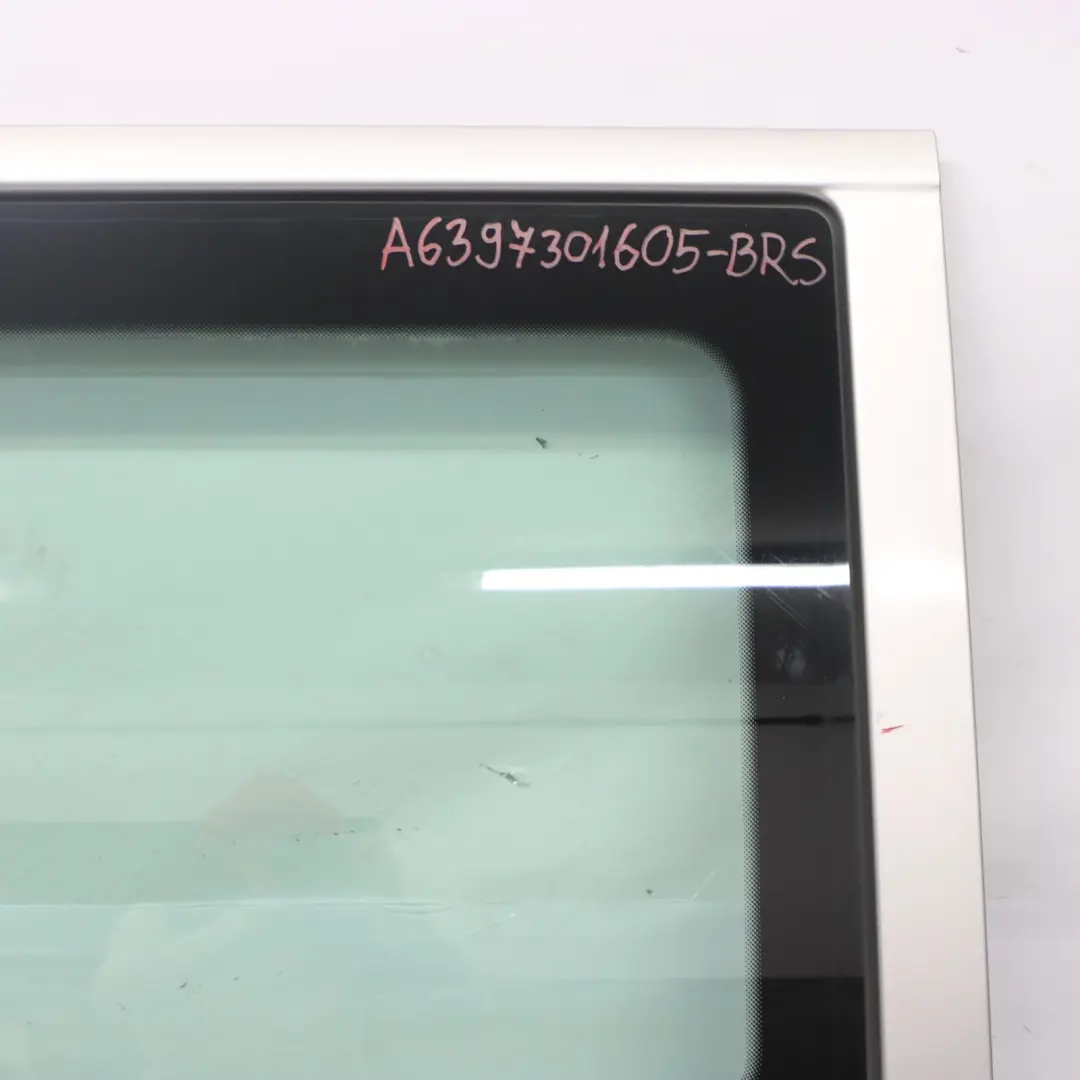 Mercedes Vito Viano W639 Sliding Door Side Rear Right O/S Brilliant Silver 9744 - SKU A6397301605-BRS - Part number A6397301605