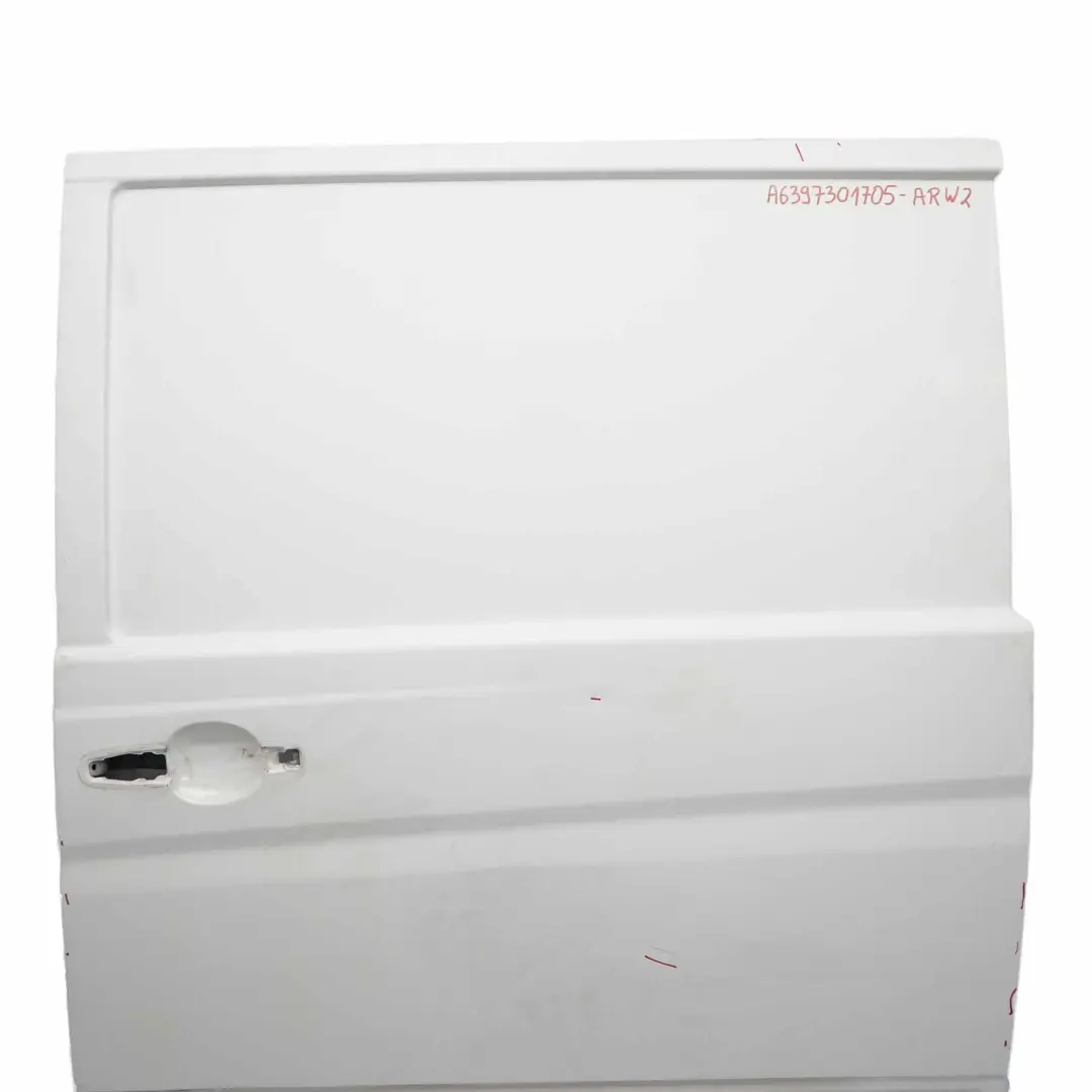 Mercedes Vito Viano W639 Sliding Door Rear Left N/S Arctic White - 9147 - SKU A6397301705-ARW2 - Part number A6397301705