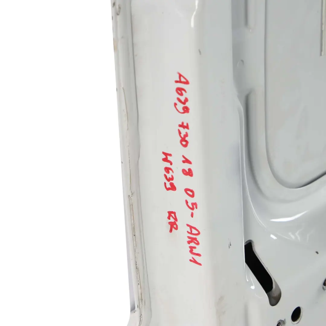 Mercedes Vito Viano W639 Sliding Door Rear Right O/S Arctic White - 9147 - SKU A6397301805-ARW1 - Part number A6397301805