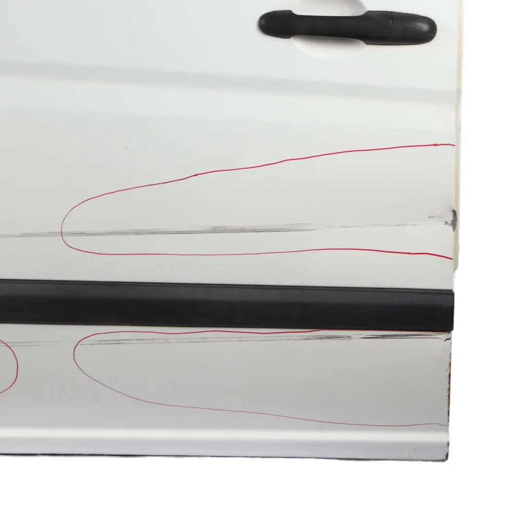 Mercedes Vito Viano W639 Sliding Door Rear Right O/S Arctic White - 9147 - SKU A6397301805-ARW - Part number A6397301805