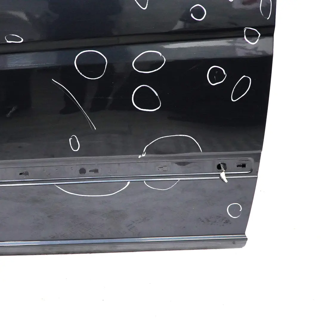 Mercedes Vito Viano W639 Sliding Door Side Rear Left N/S Carbon Black - 040 - SKU A6397301905-CBL - Part number A6397301905