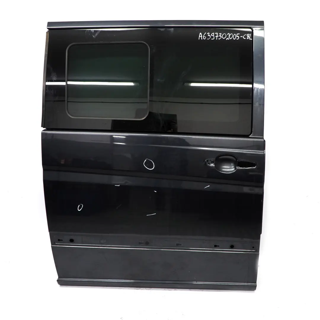 Mercedes Vito W639 Drzwi Przesuwne Prawe Tylne Boczne Carbon Black - 040 - SKU A6397302005-CBL - Numer Części A6397302005