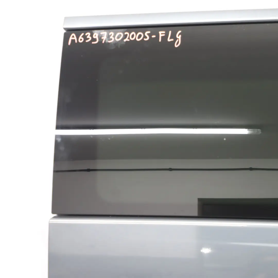 Mercedes Vito W639 Sliding Side Door Rear Right O/S Flint Grey Metallic - 368 - SKU A6397302005-FLG - Part number A6397302005