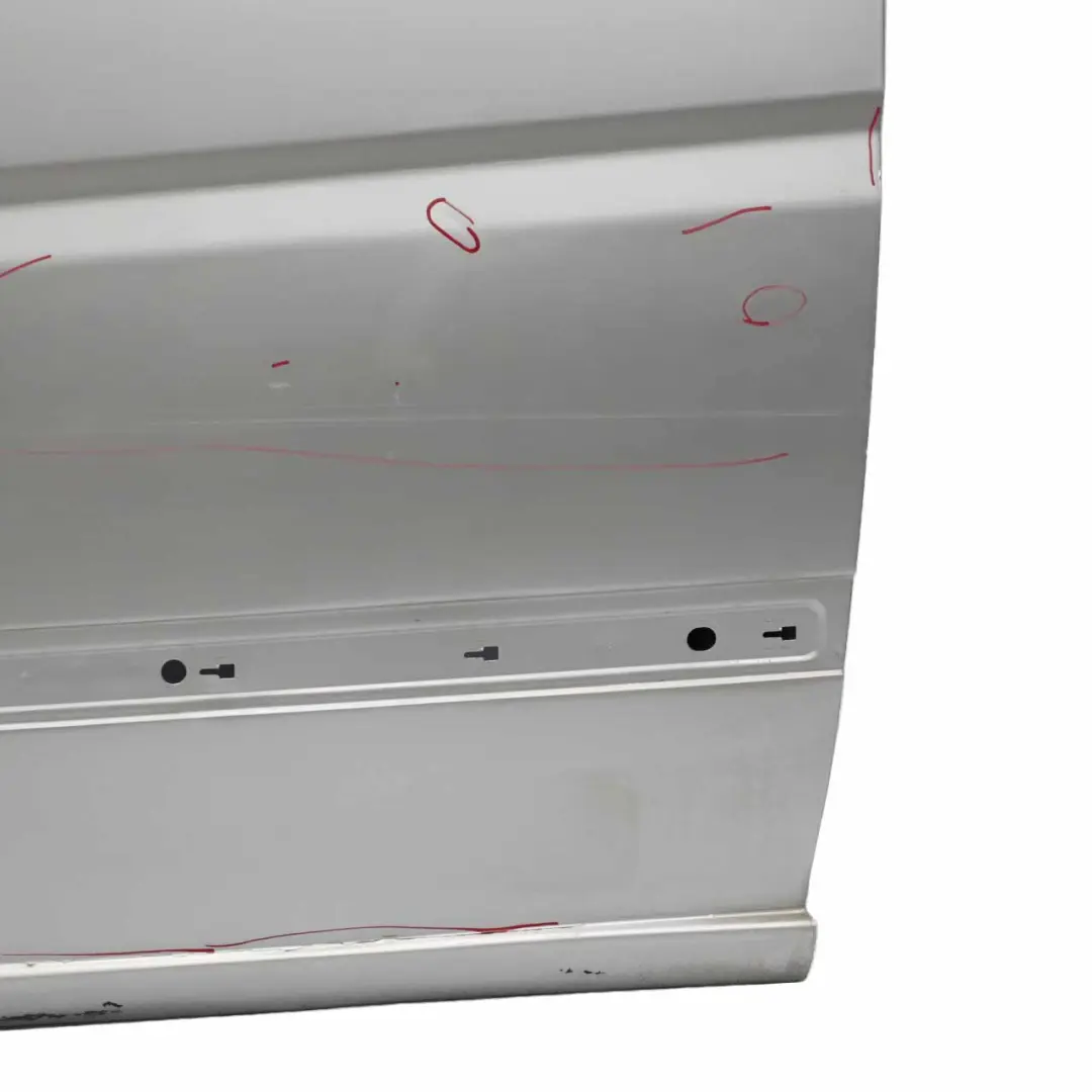 Sliding Door Rear Left N/S Brilliant Silver Metallic - 9744 to Mercedes Vito W639 with Part number A6397302705 Mercedes Vito W639 Sliding Door Rear Left N/S Brilliant Silver Metallic - 9744 - SKU A6397302705-BRS - Part number A6397302705