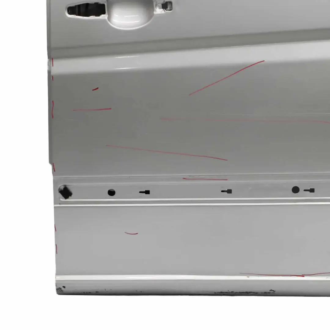 Sliding Door Rear Left N/S Brilliant Silver Metallic - 9744 to Mercedes Vito W639 with Part number A6397302705 Mercedes Vito W639 Sliding Door Rear Left N/S Brilliant Silver Metallic - 9744 - SKU A6397302705-BRS - Part number A6397302705