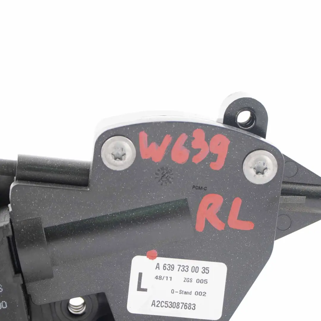 Mercedes W639 Sliding Door Lock Actuator Mechanism Rear Left N/S - SKU A6397330035 - Part number A6397330035