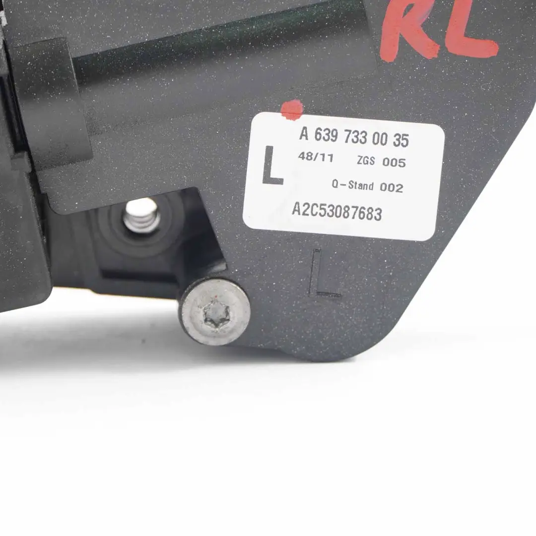 Mercedes W639 Porta Scorrevole Blocco Meccanismo Posteriore Sinistro - SKU A6397330035 - Numero di parte A6397330035