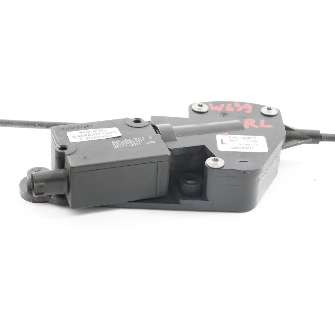 Sliding Door Lock Actuator Mechanism Rear Left N/S to Mercedes W639 with Part number A6397330035 Mercedes W639 Sliding Door Lock Actuator Mechanism Rear Left N/S - SKU A6397330035 - Part number A6397330035