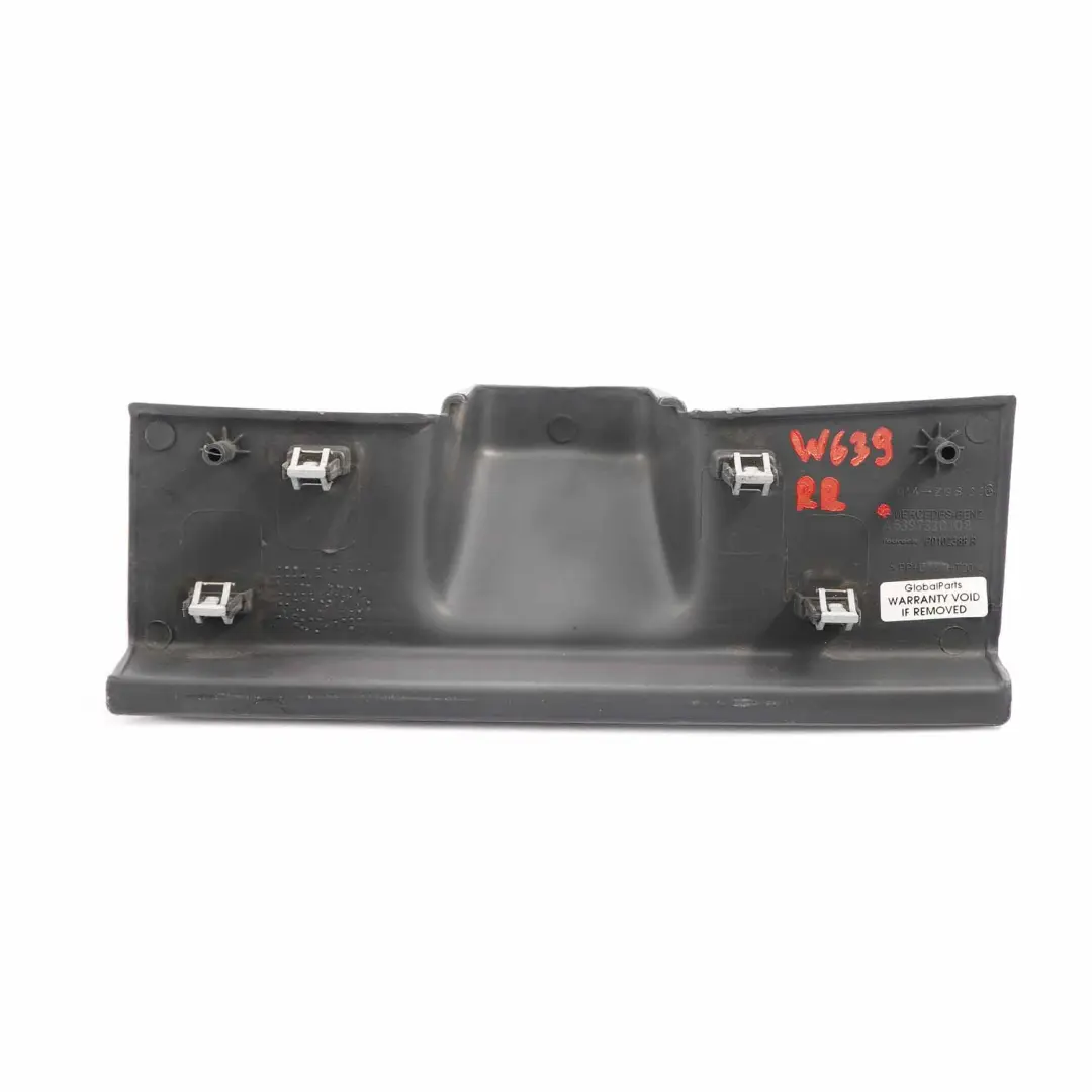  Sliding Door Cover Mercedes Vito W639 Rear Right O/S Stopper Trim - SKU A6397330108 - Part number A6397330108