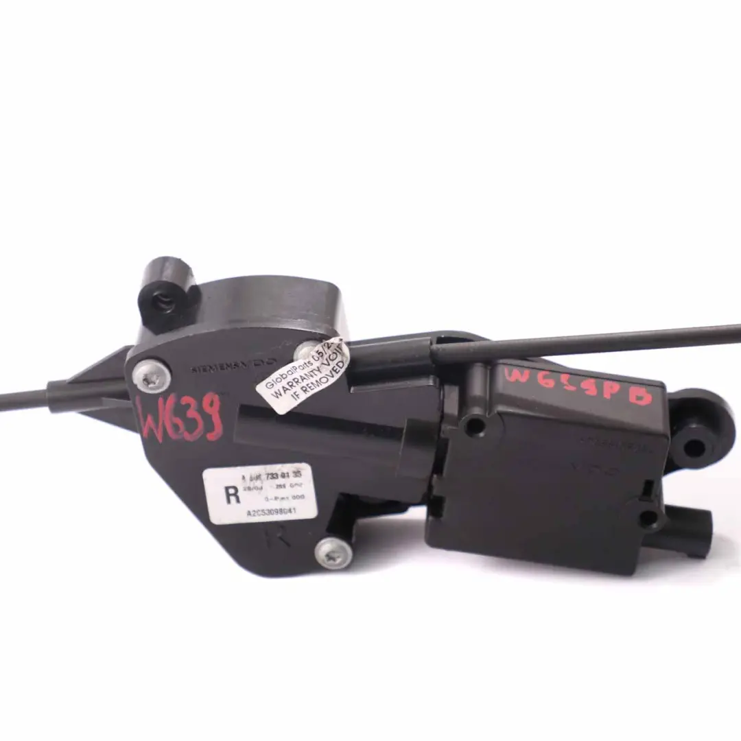  Attuatore Motore Serratura Porta Scorrevole Laterale Destra Mercedes Vito W639 - SKU A6397330135 - Numero di parte A6397330135