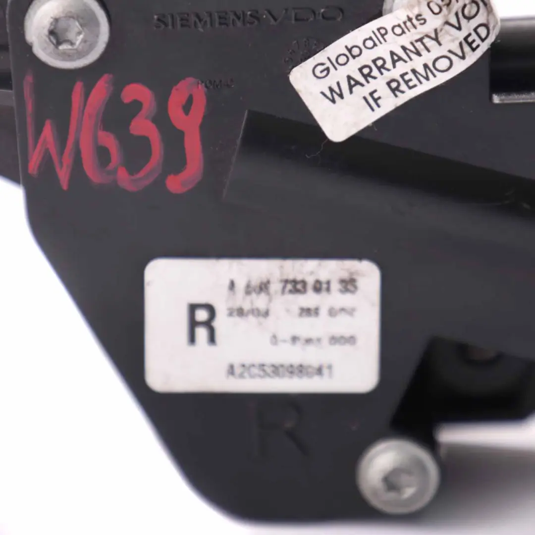 Mercedes W639 Zamek Silniczek Drzwi Przesuwne - SKU A6397330135 - Numer Części A6397330135