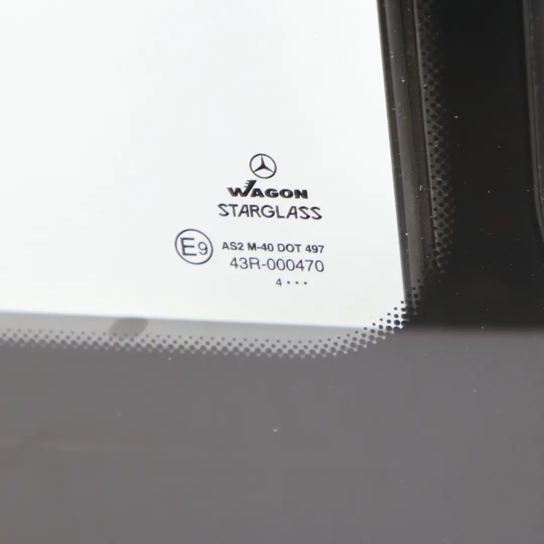 Mercedes Vito W639 Seitenfenster Links Schiebetür Glas Grün AS2 - SKU A6397350009 - Teilenummer A6397350009