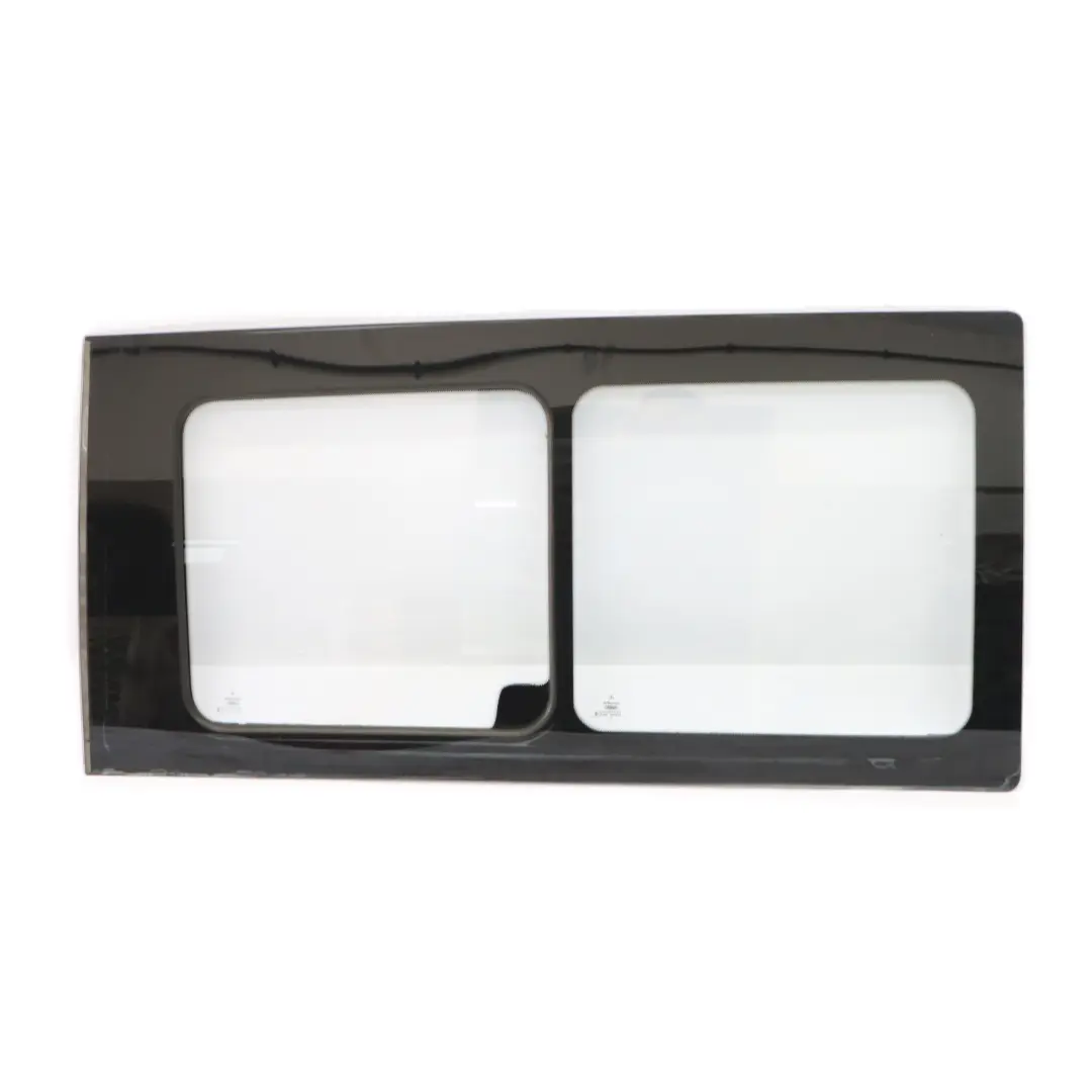 Seitenfenster rechts Schiebetür Glas AS2 A6397350109 für Mercedes Vito W639 mit Teilenummer A6397350009 Mercedes Vito W639 Seitenfenster rechts Schiebetür Glas AS2 A6397350109 - SKU A6397350109-1 - Teilenummer A6397350009