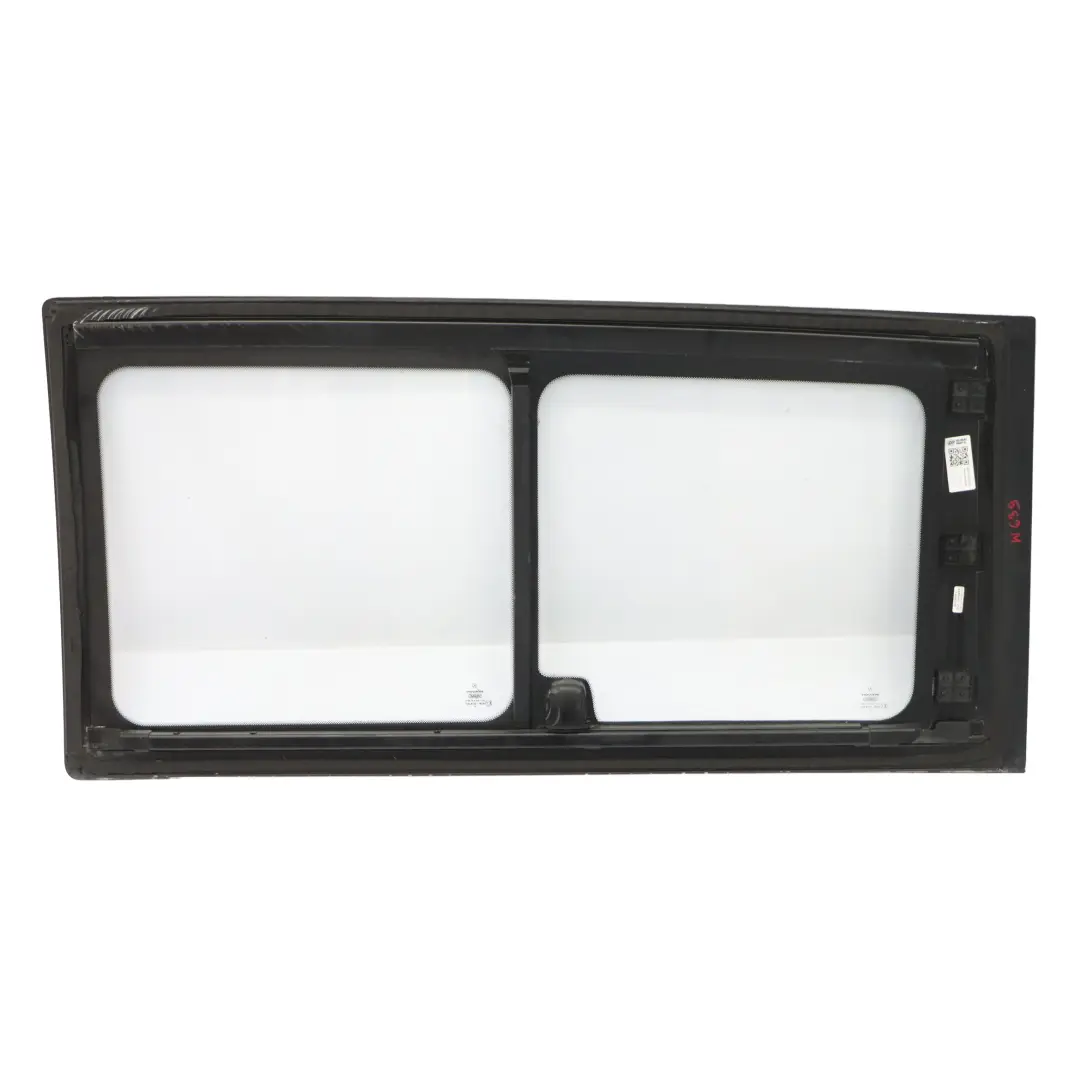 Mercedes Vito W639 Side Window Right O/S Sliding Door Glass AS2 A6397350109 - SKU A6397350109-1 - Part number A6397350009
