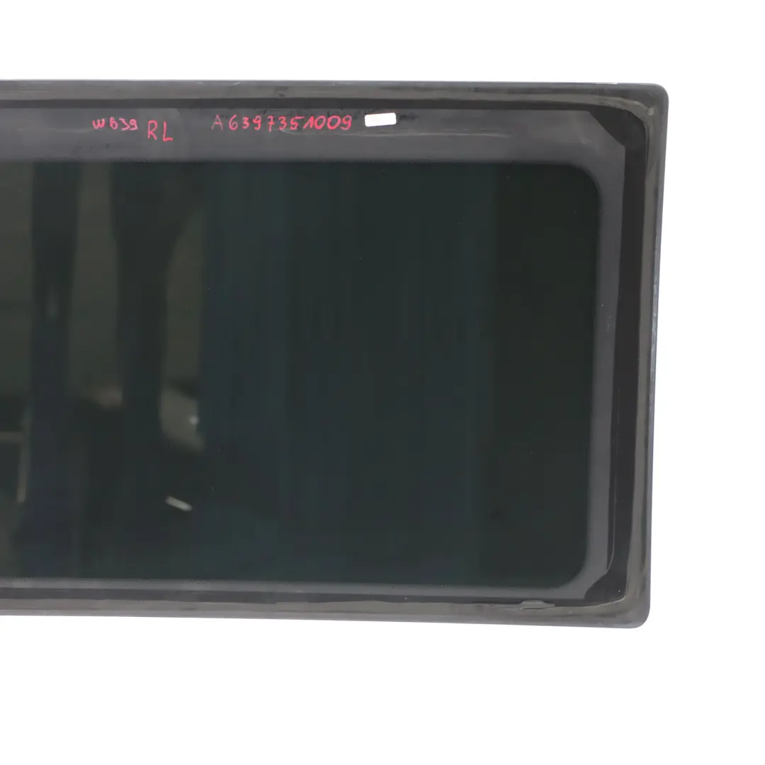 Mercedes Vito Viano W639 Arriere Gauche Porte Coulissante Vitre Verre AS3 - SKU A6397351009 - Numéro de pièce A6397351009