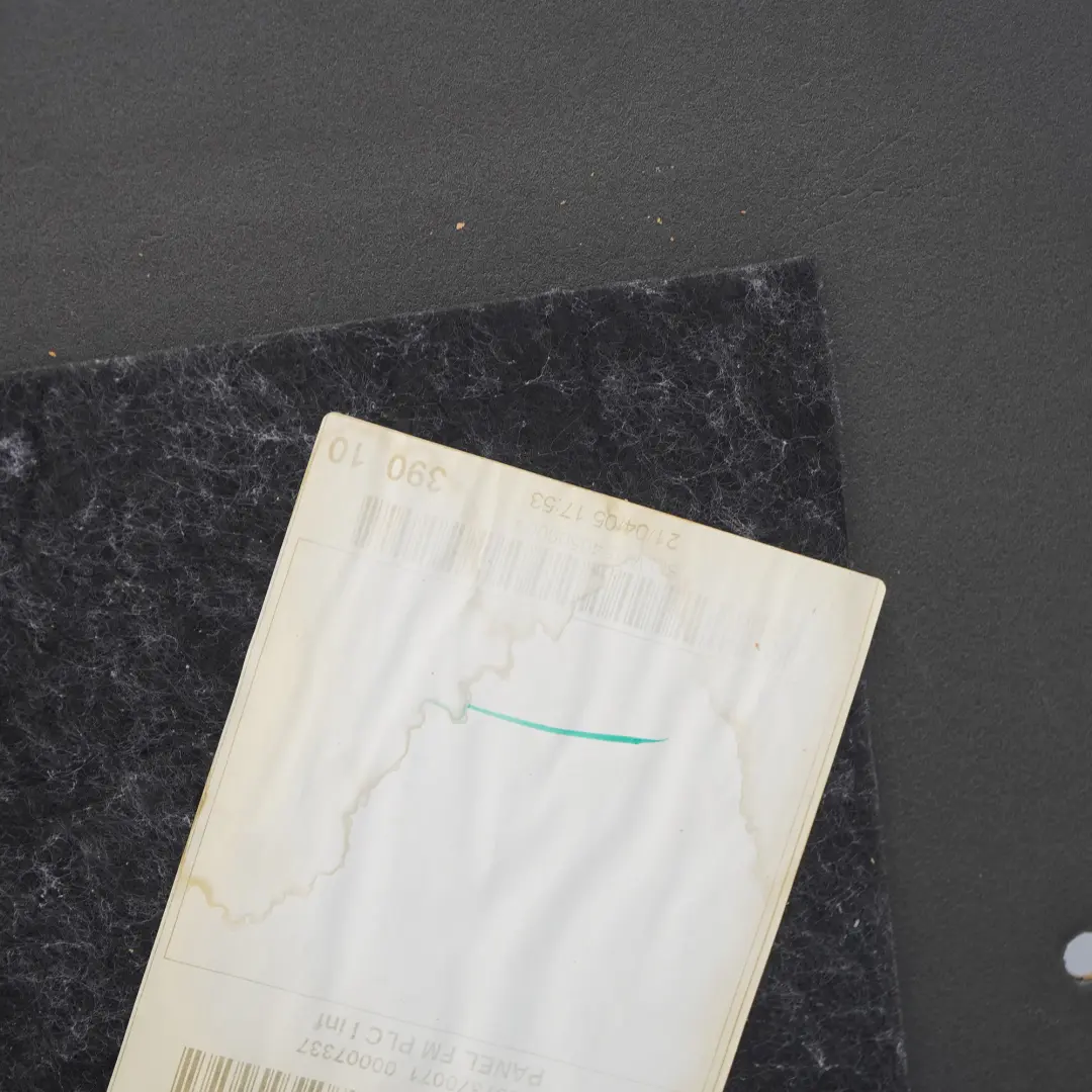 Trim Panel Cover Rear Left N/S Sliding Door Grey to Mercedes Vito W639 with Part number A6397370071 Mercedes Vito W639 Trim Panel Cover Rear Left N/S Sliding Door Grey - SKU A6397370071 - Part number A6397370071