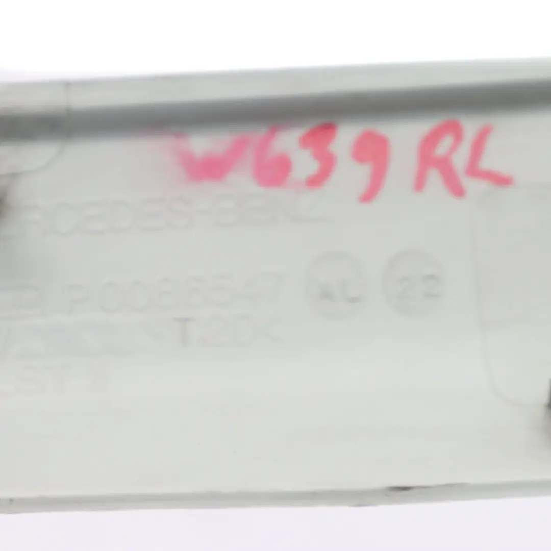 Mercedes W639 Türfensterrahmen Hinten Links Abdeckung Verkleidung - SKU A6397371471 - Teilenummer A6397371471
