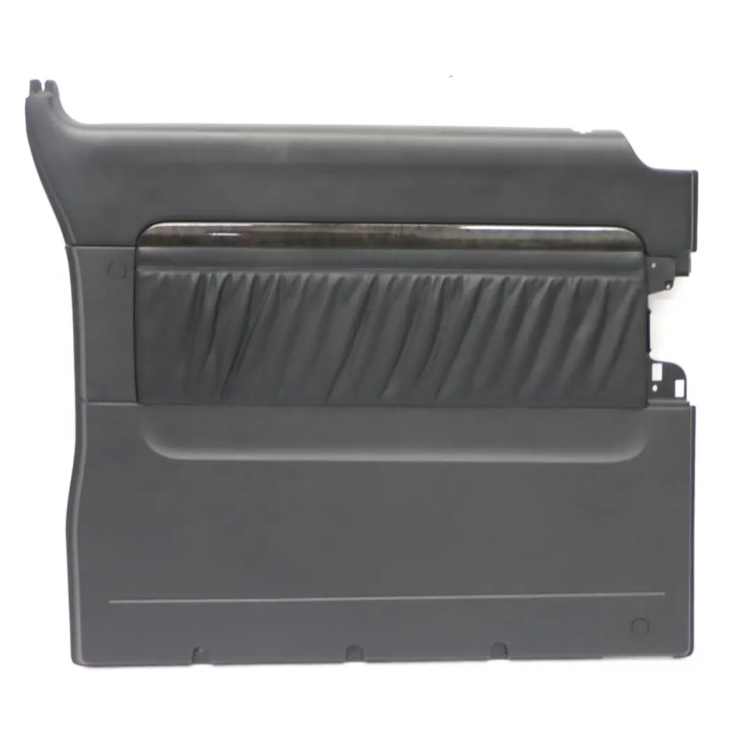 Mercedes Vito W639 Sliding Door Card Rear Left N/S Trim Panel Black Leather - SKU A6397372371 - Part number A6397372371