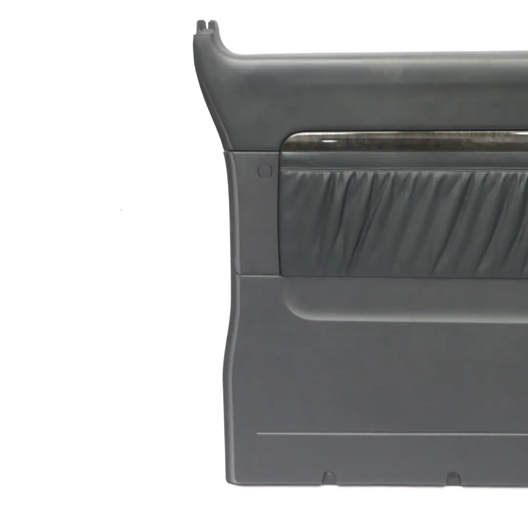 Mercedes Vito W639 Sliding Door Card Rear Left N/S Trim Panel Black Leather - SKU A6397372371 - Part number A6397372371
